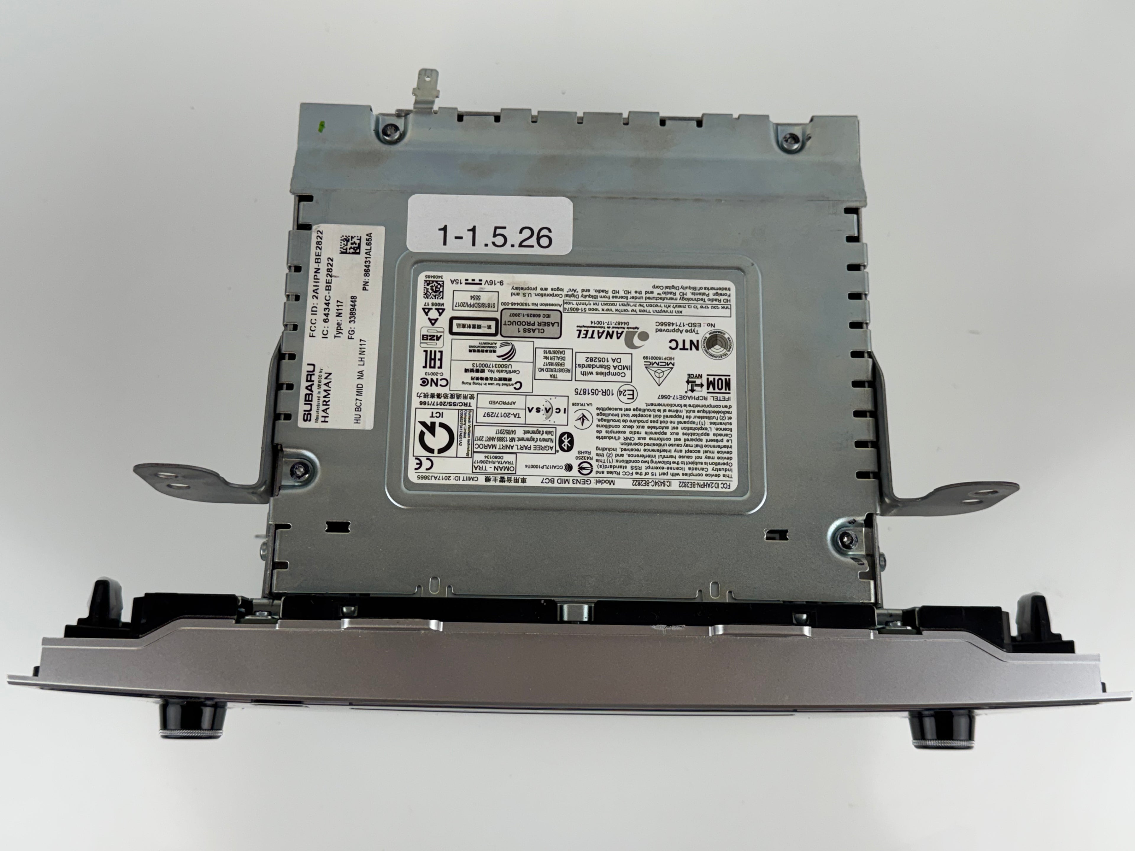 2018 - 2019 OEM Subaru Legacy Outback  Starlink Navigation Multimedia GEN3 HIGH BC7 PHONE