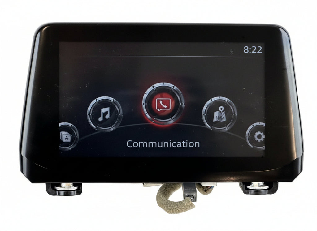 2017 2018 Mazda 3 Radio Display Screen Upper Dash Center 7" Inches