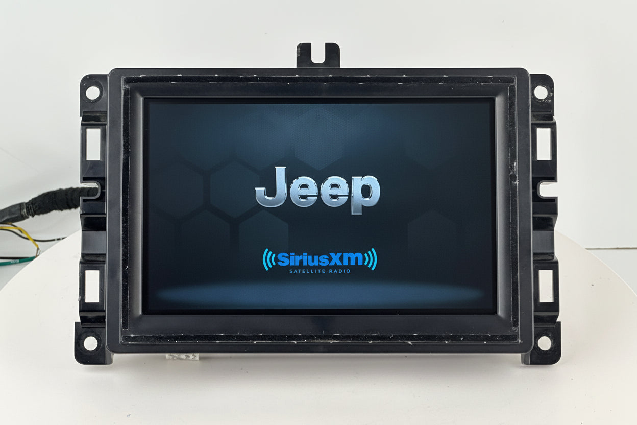 Refurbished 2018 -19 Jeep Renegade OEM AM FM XM 7" VP2 Touch Screen Radio VP2RFP