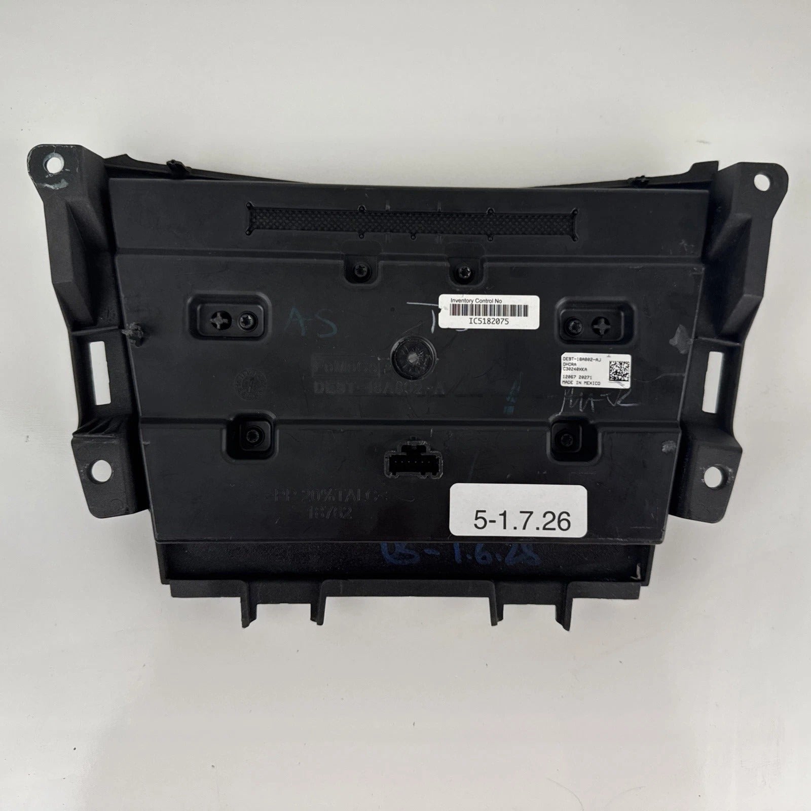 2013-2019 Lincoln MKT OEM Radio Dual Climate Control Panel DE9T-18A802 FCIM